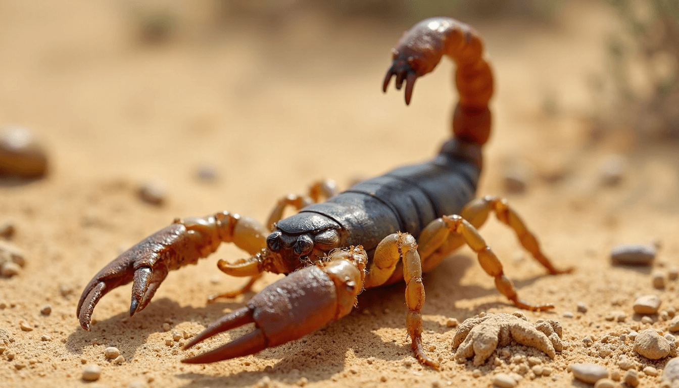 Внешний вид скорпионов
